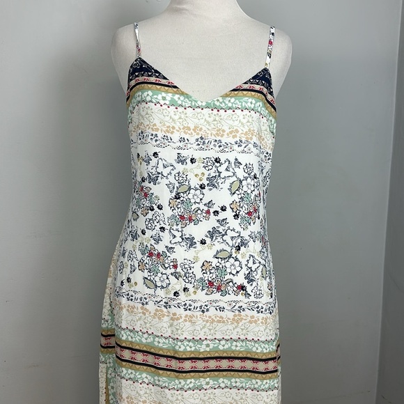 Skies are Blue Printed Slip Dress Sz S - Picture 8 of 13